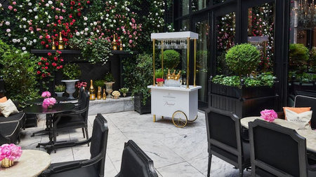 Cristal Garden by Champagne Louis Roederer at Baccarat Hotel New York