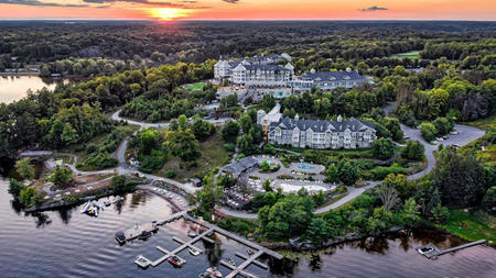 New Parasailing Experience at JW Marriott The Rosseau Muskoka Resort & Spa
